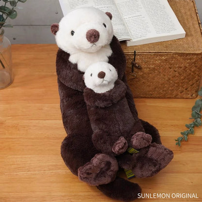 Sunlemon LYING SEA OTTER STUFFED TOY Medium