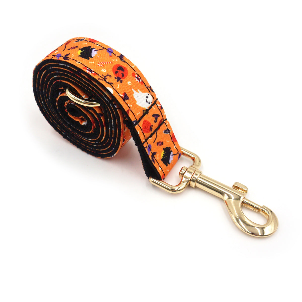 Halloween Collar & Leash (XS–XL)