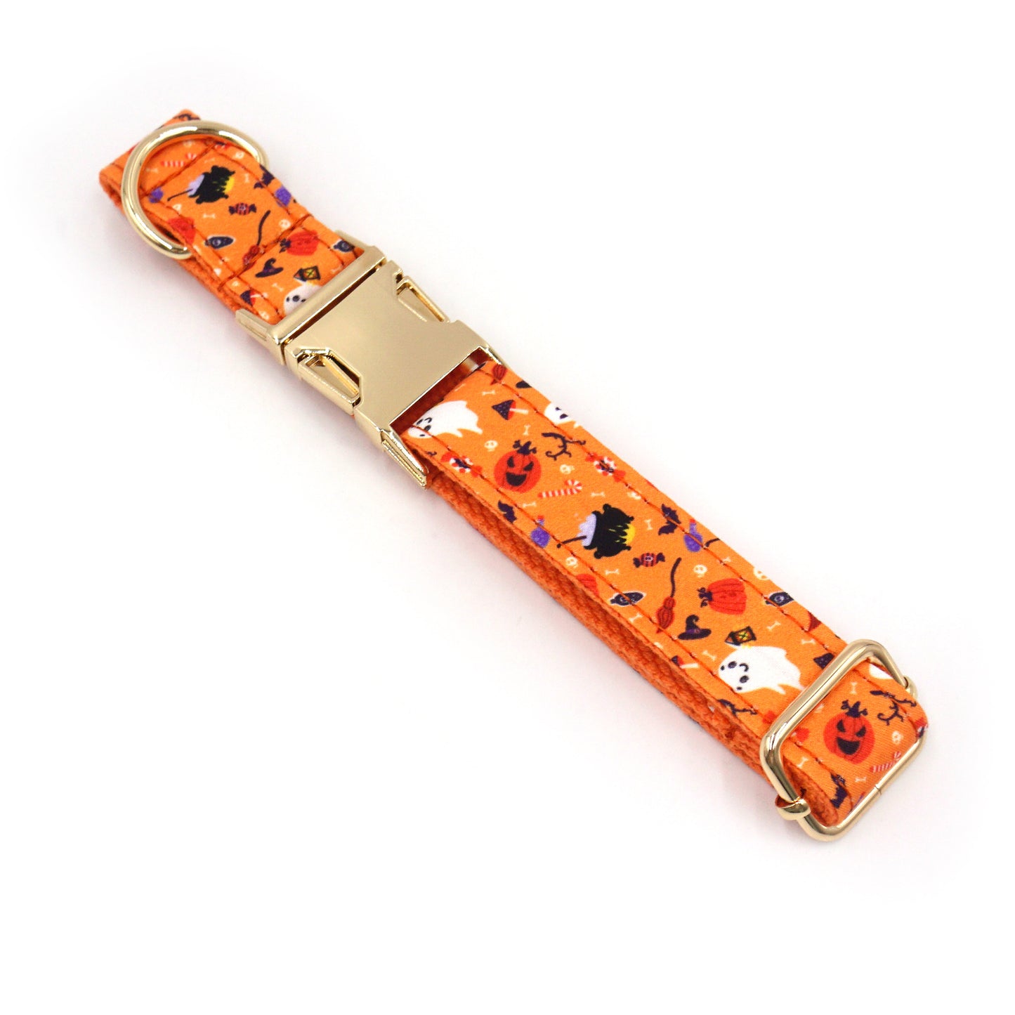 Halloween Collar & Leash (XS–XL)