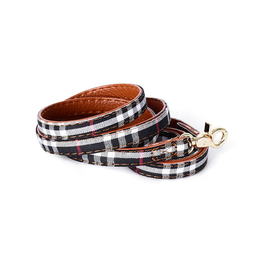 Loudik Plaid Dog Leash