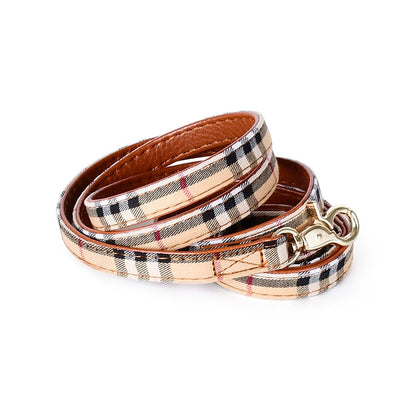 Loudik Plaid Dog Leash