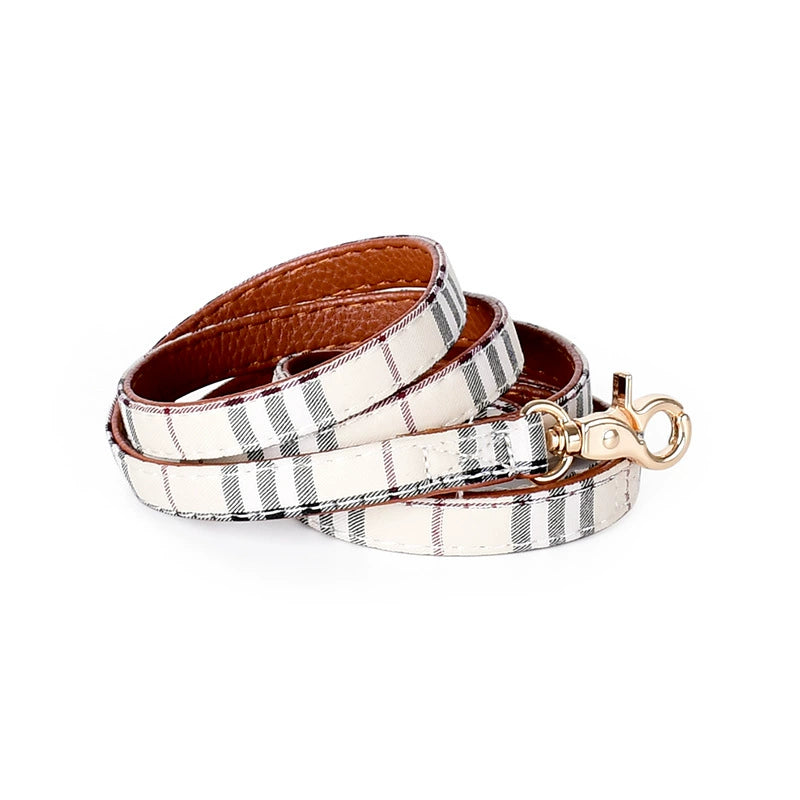 Loudik Plaid Dog Leash