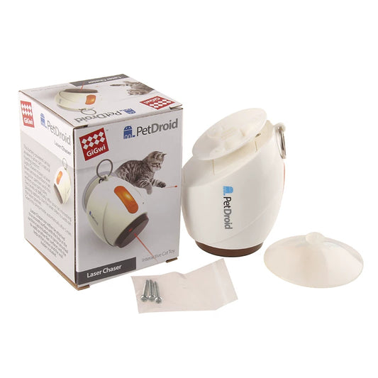 Gigwi PetDroid Laser Chaser Interactive Cat Toy