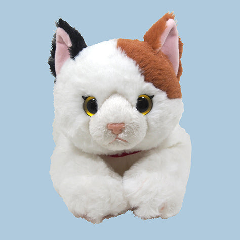 LYING CAT STUFFED TOY M MIKE