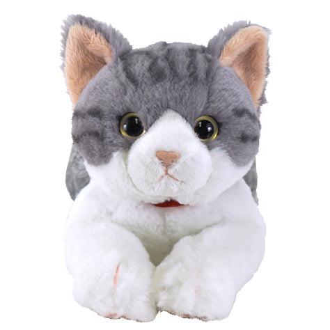 LYING CAT STUFFED TOY M SABASHIRO