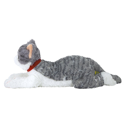 LYING CAT STUFFED TOY M SABASHIRO