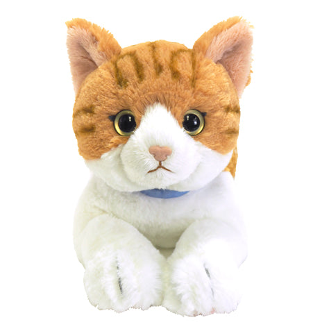 LYING CAT STUFFED TOY M CHASHIRO
