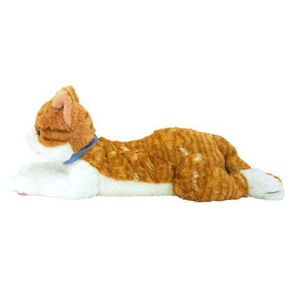 LYING CAT STUFFED TOY M CHASHIRO
