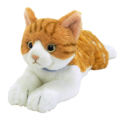 LYING CAT STUFFED TOY M CHASHIRO