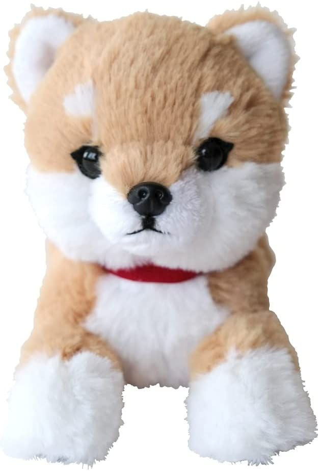 LYING DOG STUFFED TOY SS SHIBA BE
