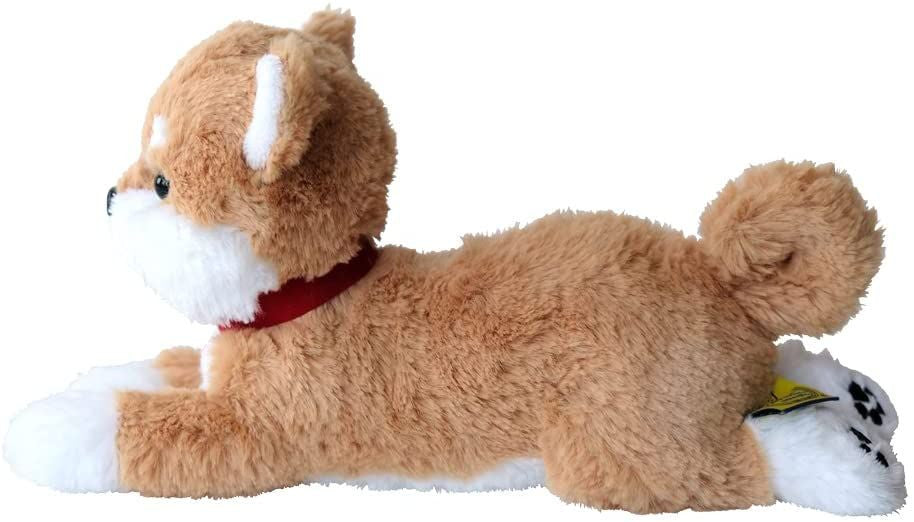 LYING DOG STUFFED TOY SS SHIBA BE