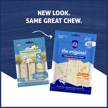 Himalayan Dog Chew Cheese with Peanut Butter Small