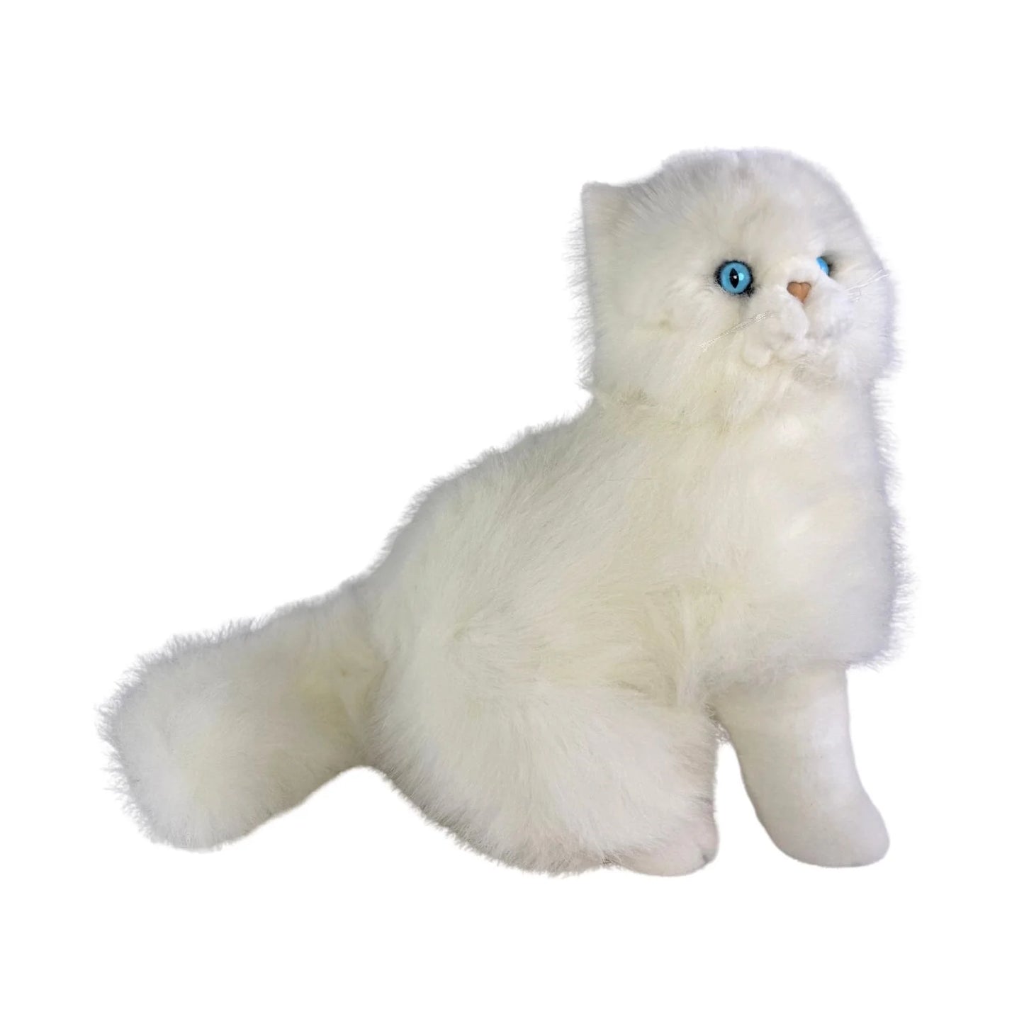 Bocchetta Plush Pearl - Persian Cat - 34cm, sitting, white