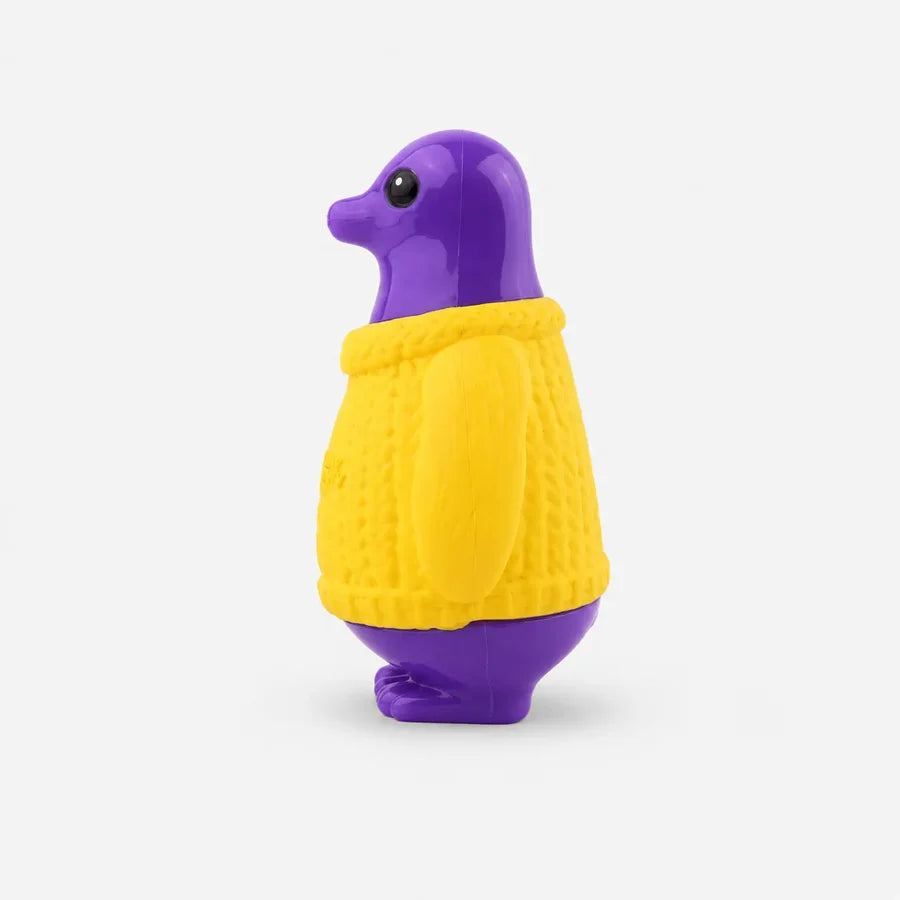 Happy Staffy Co. Squeaky Power Penguin Dog Chew Toys