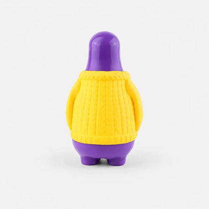 Happy Staffy Co. Squeaky Power Penguin Dog Chew Toys