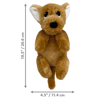 KONG Comfort Pups Peanut Small Dog Toy