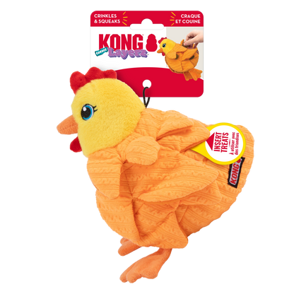 Kong JLayerz Forage Hen Medium Dog Toy