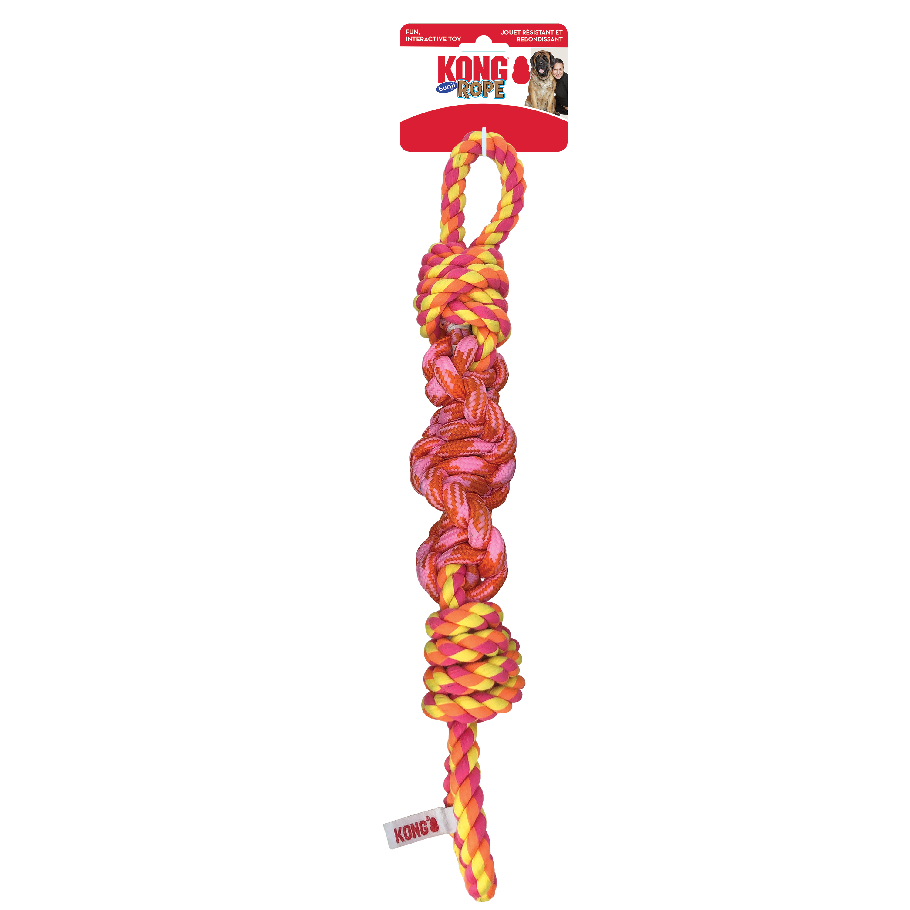 KONG DOG ROPE BUNJI ASSORTED Large Dog Toy | A Pet Supply Store ...