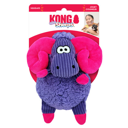 KONG SHERPS FLOOFS BIG HORN DOG TOY MEDIUM