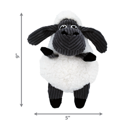 KONG SHERPS FLOOFS SHEEP Dog Toy  MEDIUM