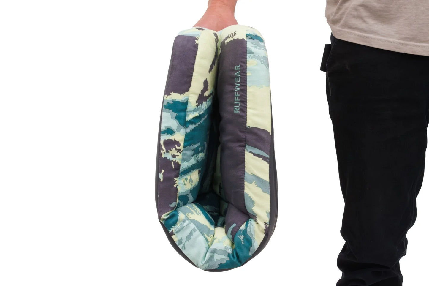 RUFFWEAR Basecamp Portable Dog Bed Sweeping Sage