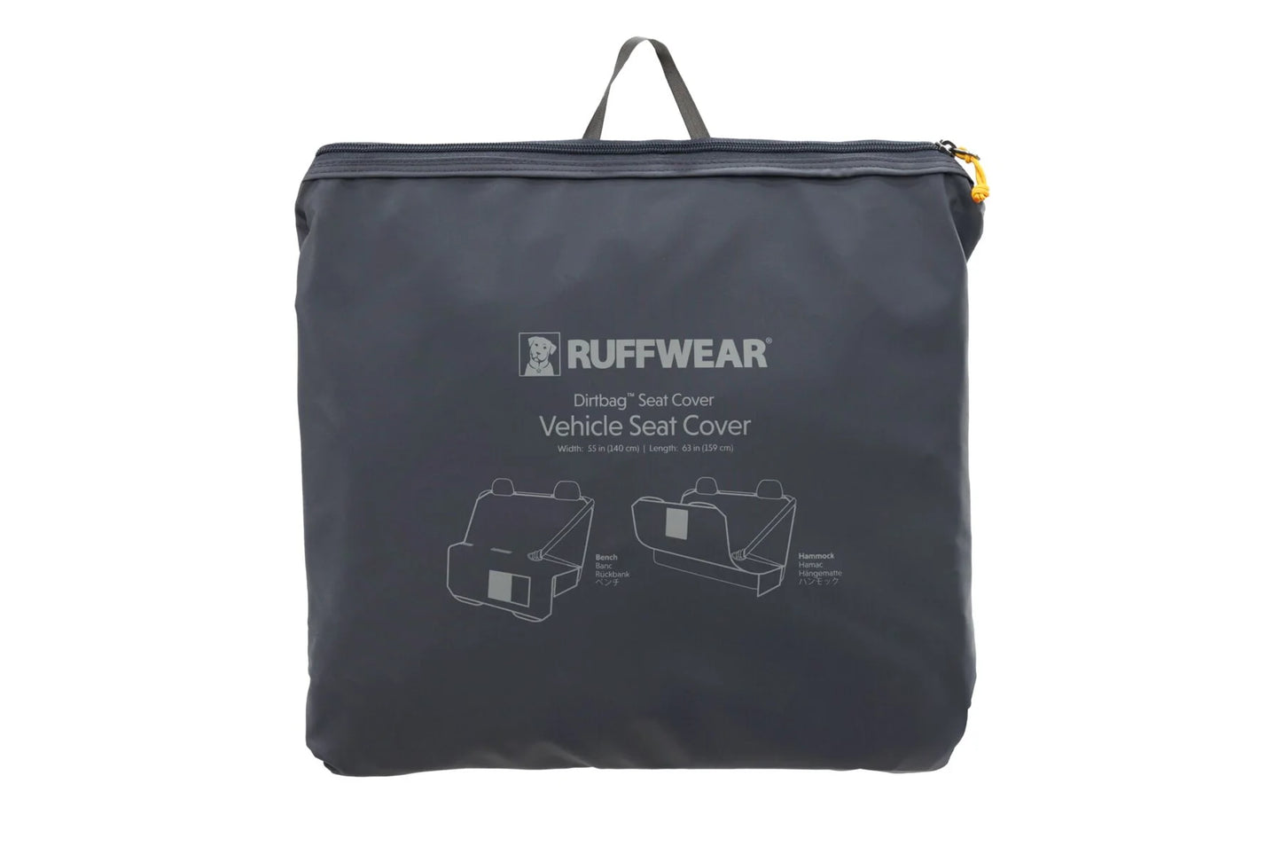 RUFFWEAR Dirtbag Car Seat Cover - Basalt Gray