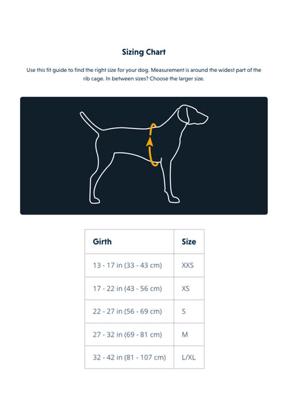 Ruffwear Swamp Cooler Harness Biolumin Blue