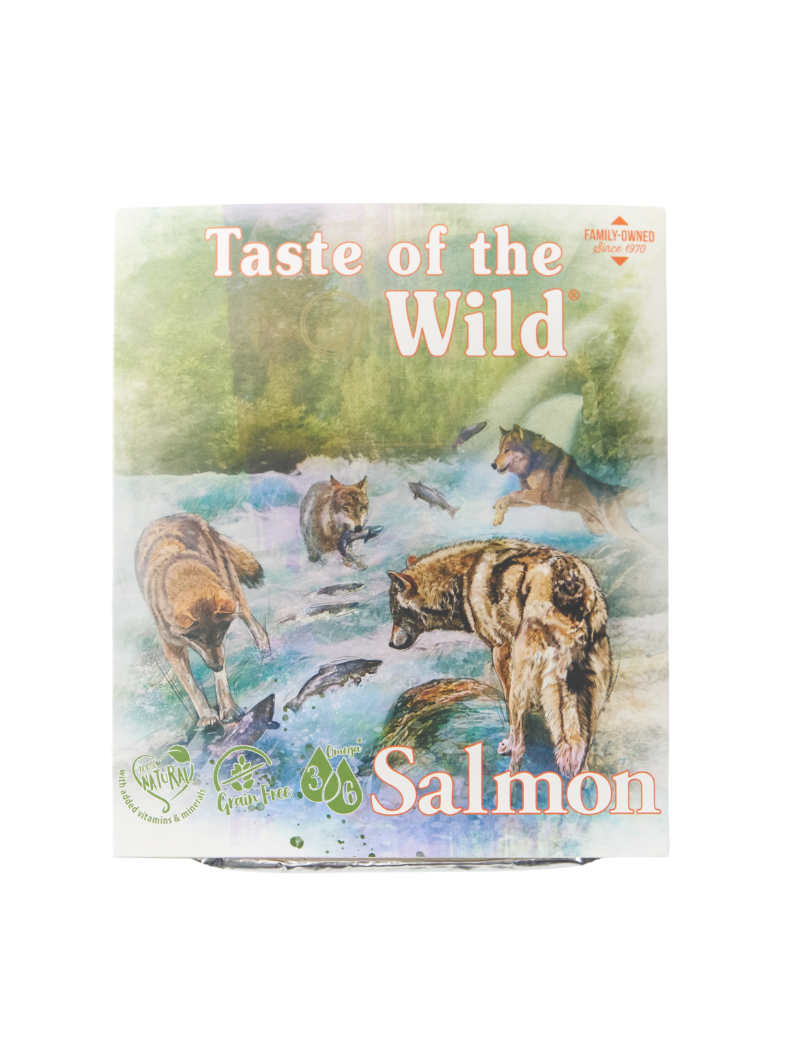 Taste of the Wild Salmon and Herring with Fruit and Vegetables Tray 390g (Copy)