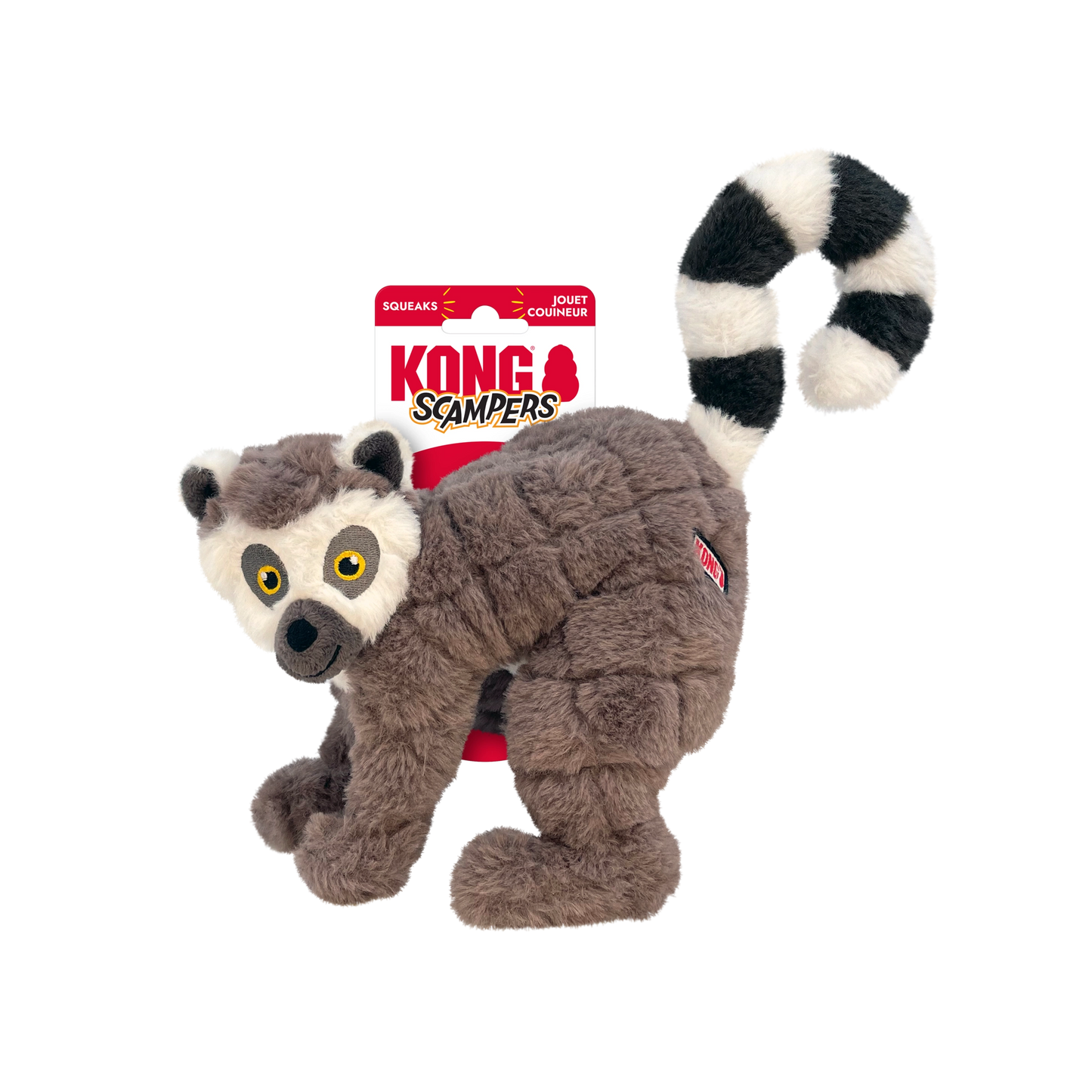 KONG Scampers Lemur Dog Toy Medium