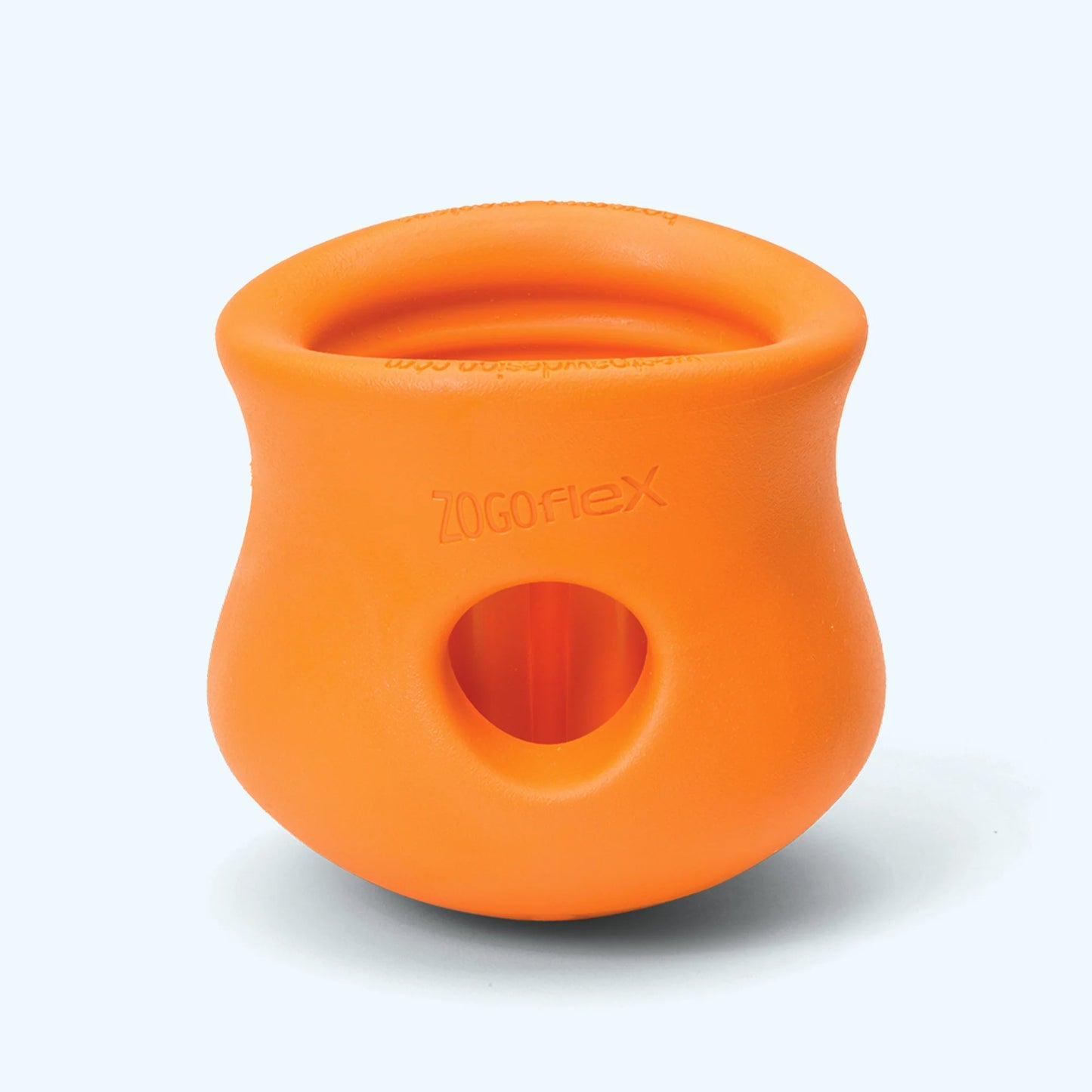 WEST PAW TOPPL PUZZLE TOY - TANGERINE