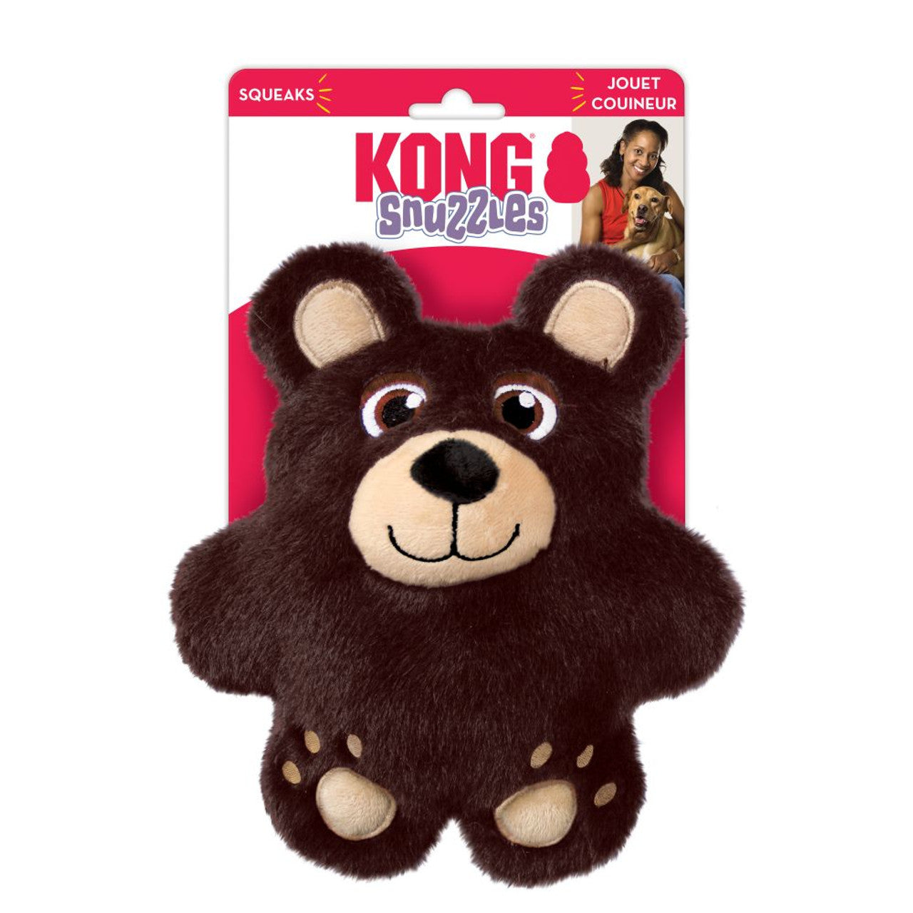 KONG SNUZZLES TEDDY BEAR