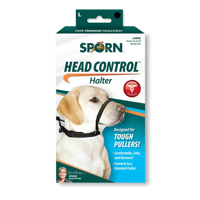 Sporn Head Halter Black