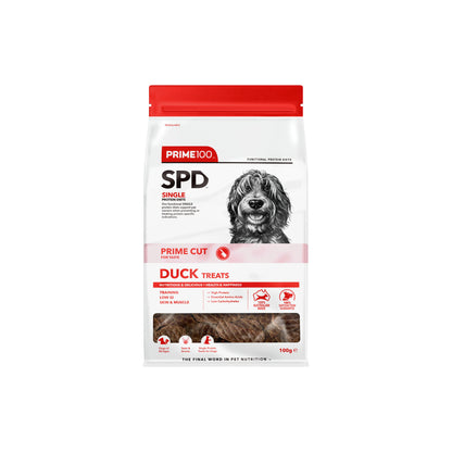 PRIME SPD PRIME CUT DUCK TREATS 100G