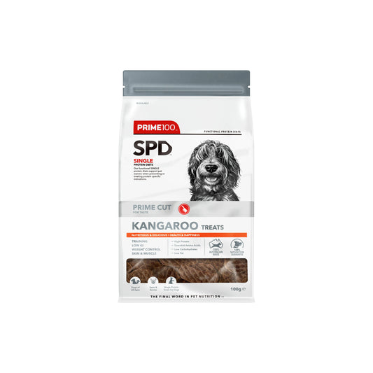 PRIME SPD PRIME CUT KANGAROO TREATS 100G