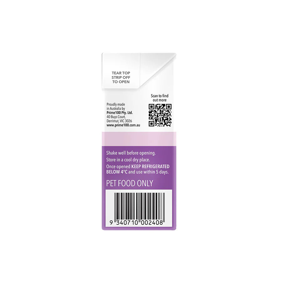 PRIME SPD SLOW COOKED TURKEY & FLAXSEED 354G
