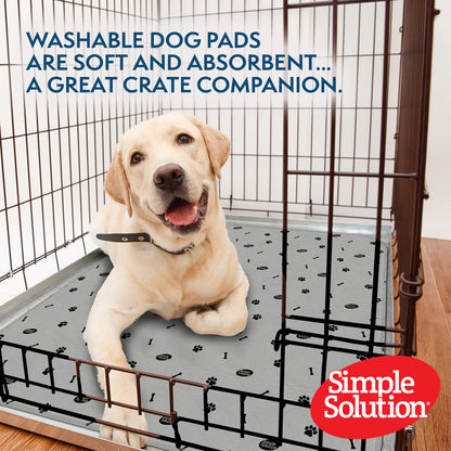 SIMPLE SOLUTION Washable Dog Pads 2 Packs