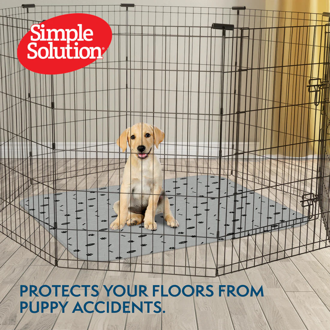 SIMPLE SOLUTION Washable Dog Pads 2 Packs