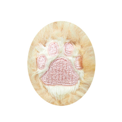 LYING CAT STUFFED TOY S BROWN TABBY