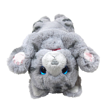 LYING CAT STUFFED TOY S AMERICAN SHORT HAIR