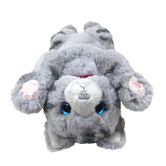 LYING CAT STUFFED TOY S AMERICAN SHORT HAIR