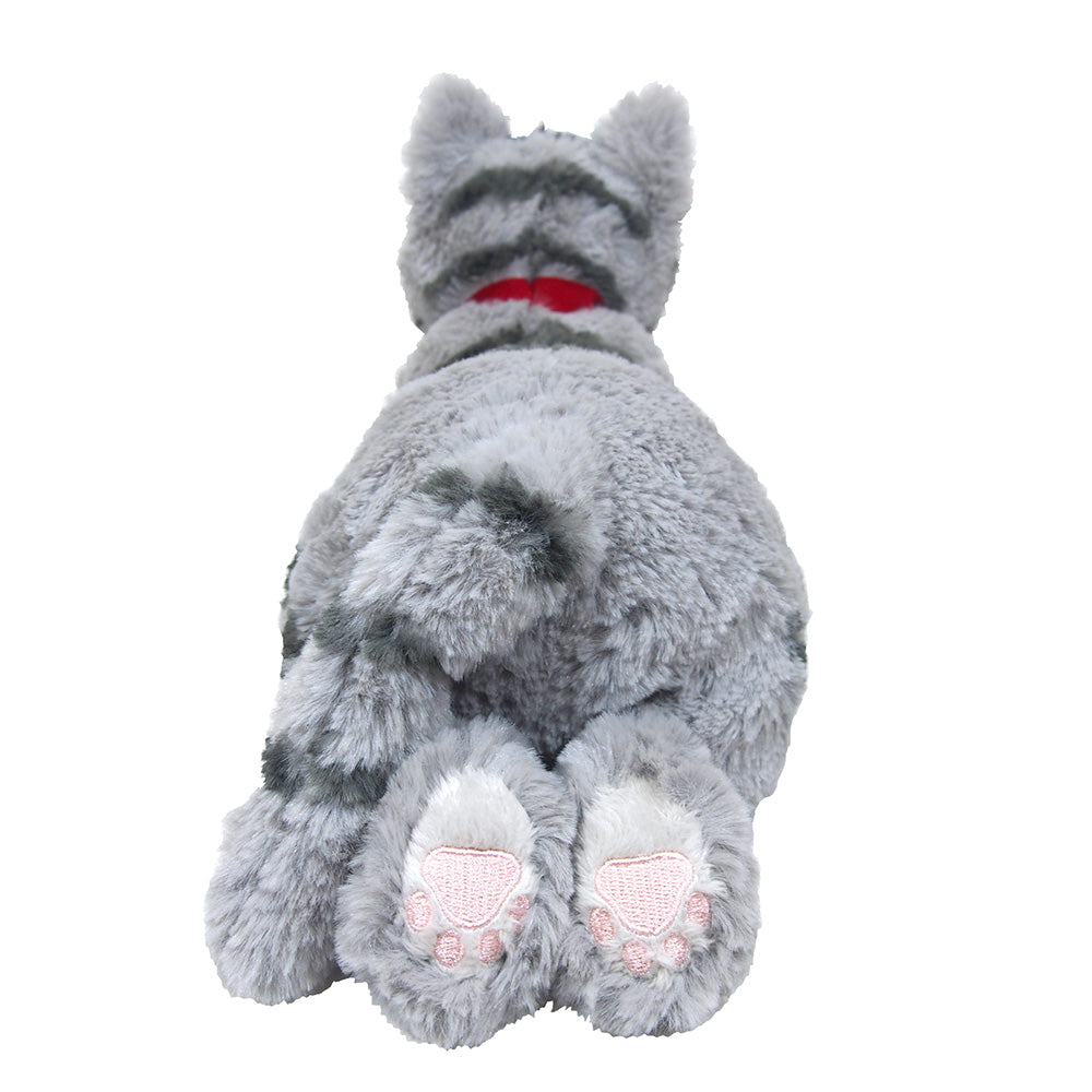 LYING CAT STUFFED TOY S AMERICAN SHORT HAIR