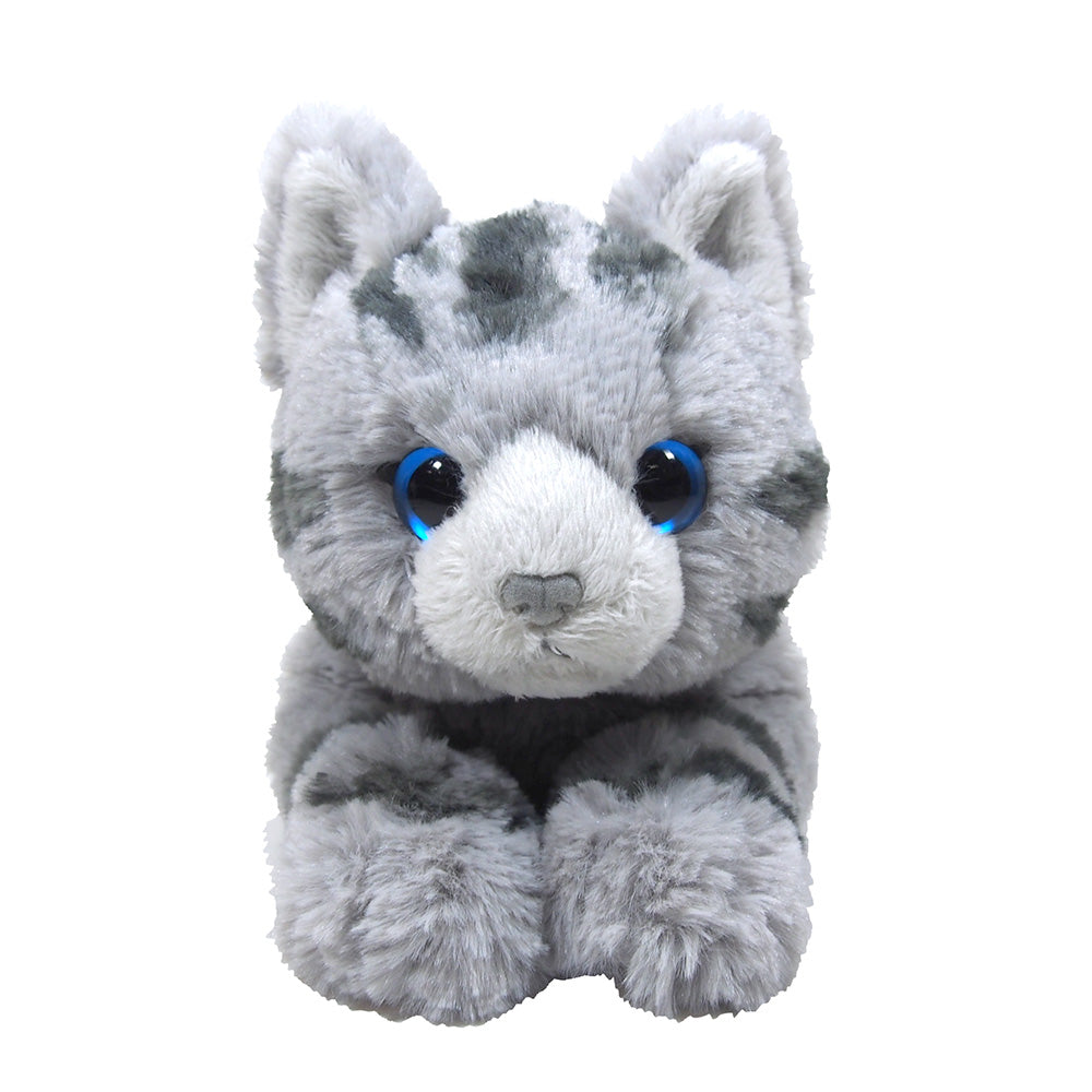 LYING CAT STUFFED TOY S AMERICAN SHORT HAIR