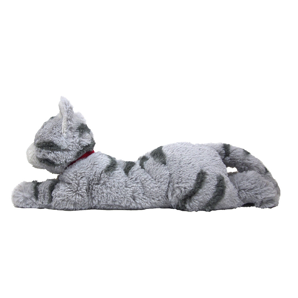 LYING CAT STUFFED TOY S AMERICAN SHORT HAIR