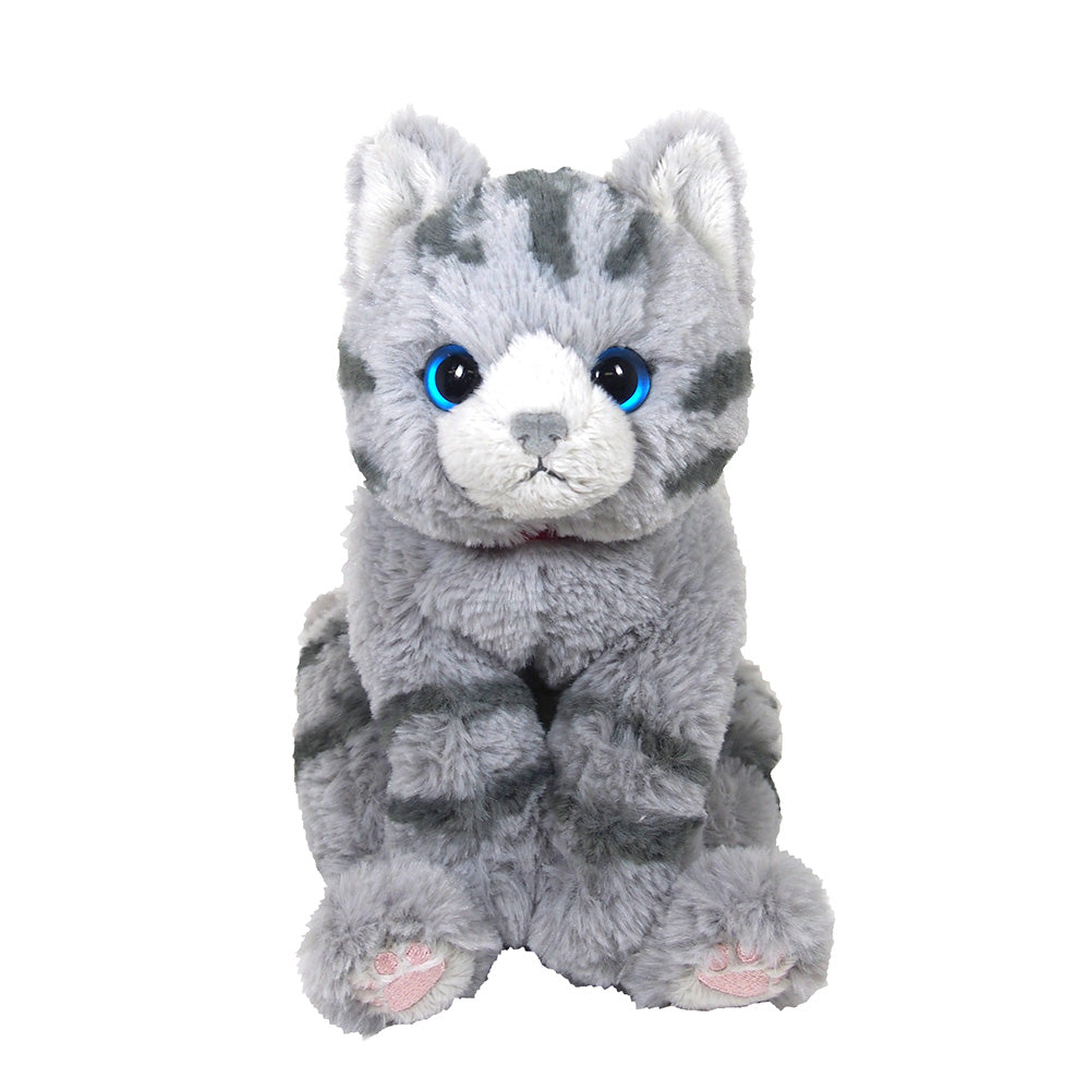 LYING CAT STUFFED TOY S AMERICAN SHORT HAIR