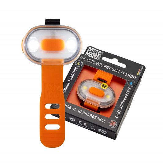 MAX & MOLLY MATRIX 2.0 ULTRA LED SAFETY LIGHT - ORANGE