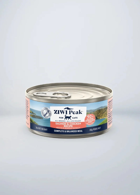 (NEW!!!) Ziwi Peak Salmon & Chicken Cat Wet Food 85g