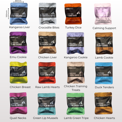 Freeze Dry Autralia 18pc Sample Pack