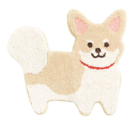 Corgi Puppy Decorative Floor Mat