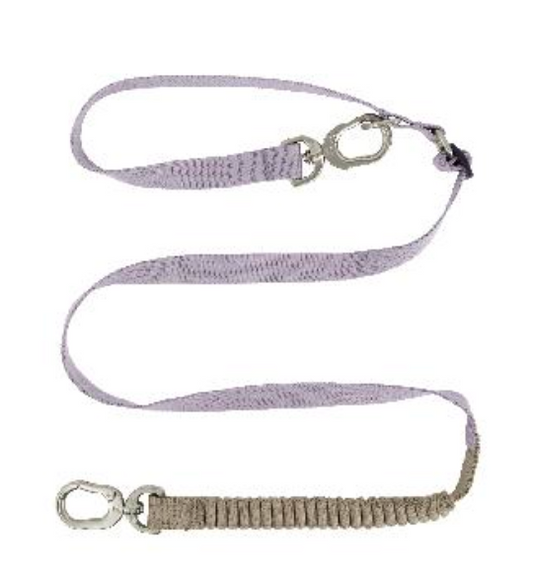 Valley Series Multi-functional Shock-absorbing Dog Leash - Purple