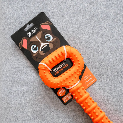Happy Staffy Co. The Tommy Tug Handle Dog Tug Toy